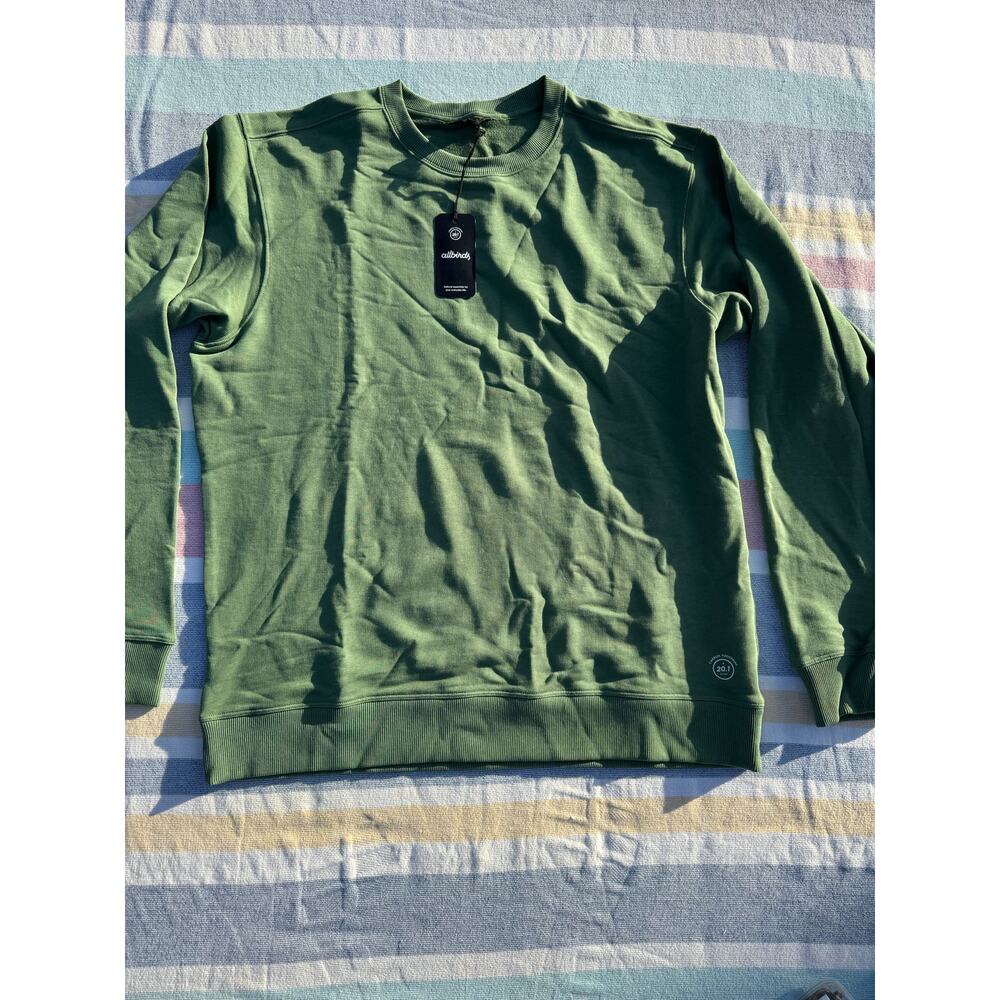 Allbirds Men’s R & R Sweatshirt | NWT | Size XXL | Color Hazy Cargo Green